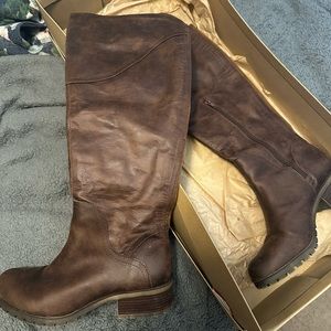 Wide calf Lucky Brand boots
